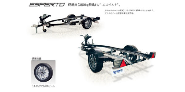 福岡市のマリンゲートベタナギが提供するジェットスキートレーラー