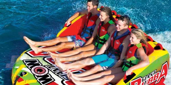 福岡でバナナボート体験